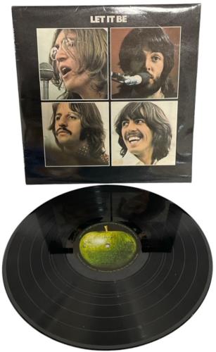 ヤ*ス様 LET IT BE / BOX (UK Apple Org) BEAT The Beatles Let It Be - Box Set - Green Apple Variant - VG